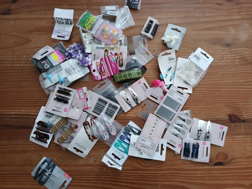 Grote partij diverse haarspelden en haaraccessoires, Ophalen of Verzenden, Nieuw
