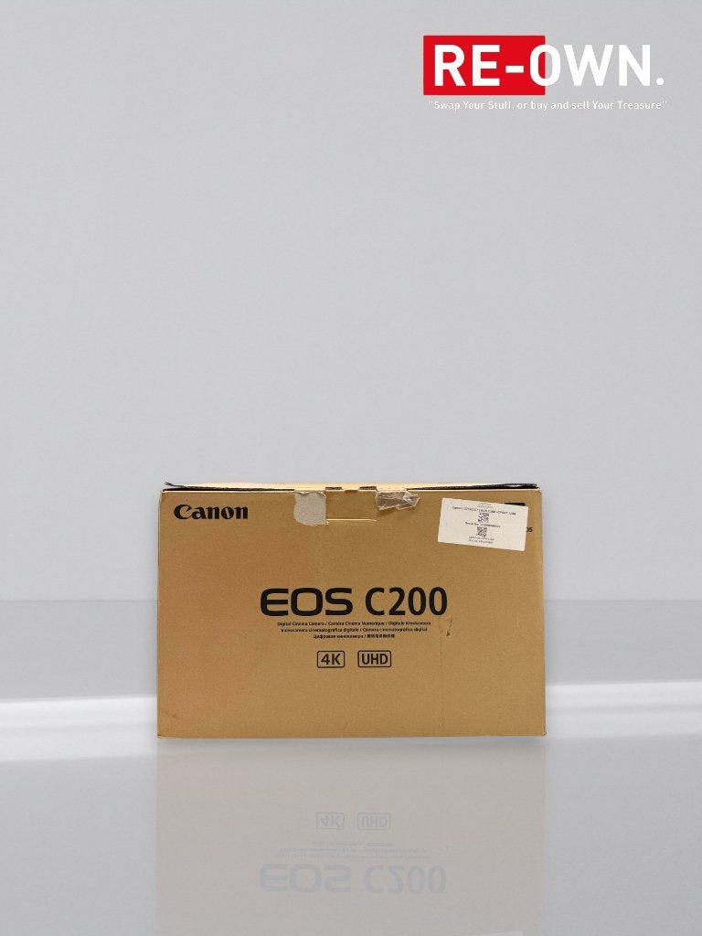Canon Eos C200 videocamera + Canon ef-s 17-85mm + doos, Canon, Canon, ,, 20x of meer