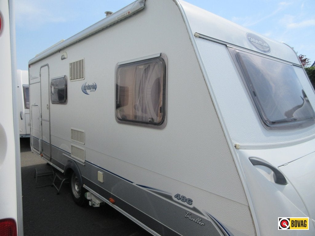 Caravelair Antares 486 Traveller, Caravans en Kamperen, Dwarsbed, Treinzit, Luifel, Caravelair