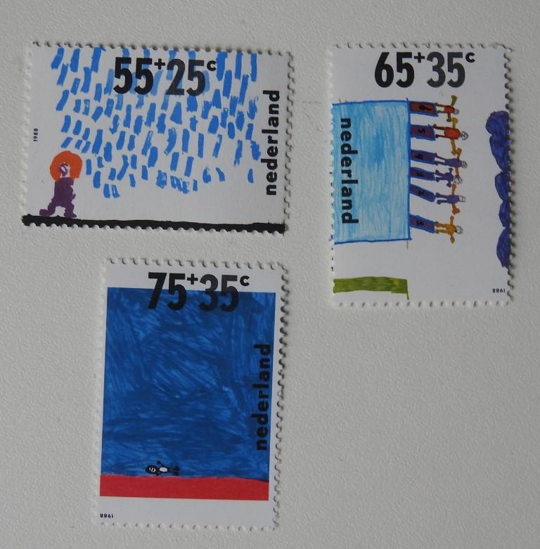 Kinderpostzegels 1988, Postzegels en Munten, Verzenden, Na 1940, Postfris