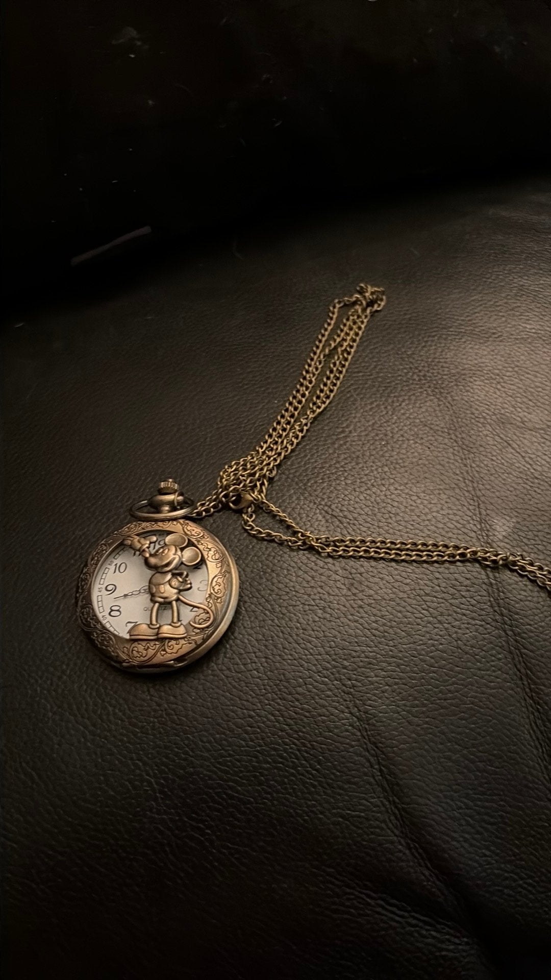 Zak horloge michey mouse met nieuwe batterij, Ophalen of Verzenden, Staal, Overige merken, 1960 of later