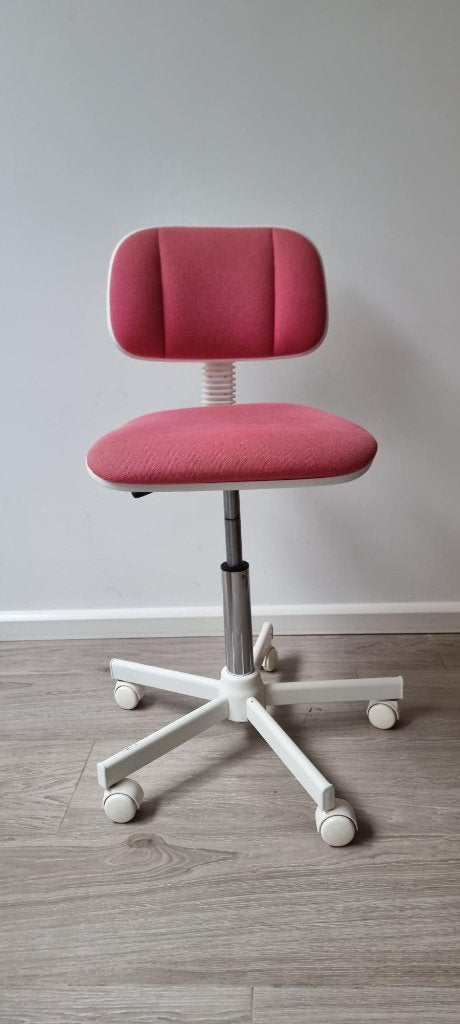 Bureaustoel, Huis en Inrichting, Bureaustoelen, Ophalen, Gebruikt, Roze