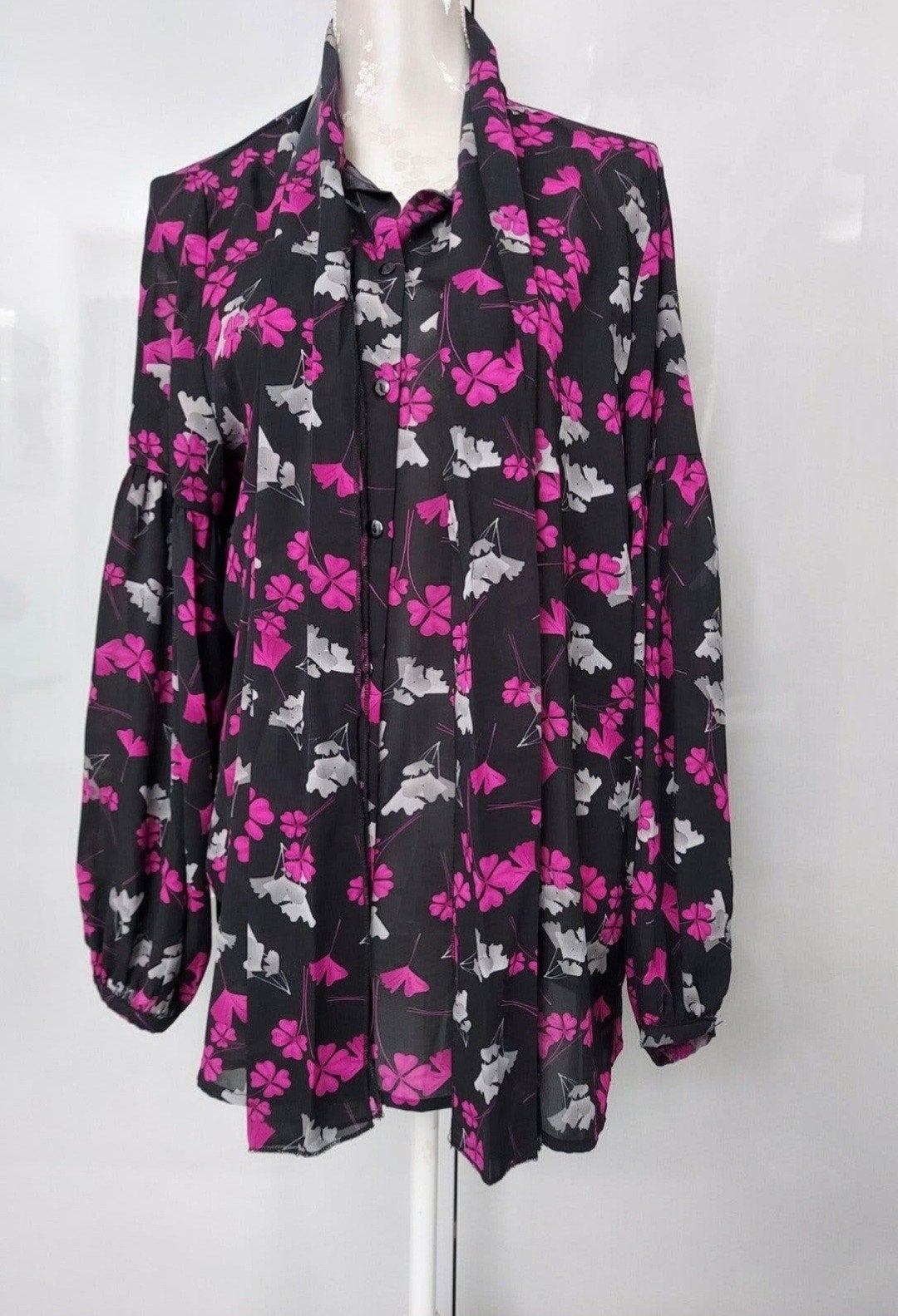 prachtige blouse van NORAH Maat 44, Ophalen of Verzenden, Zo goed als nieuw, Maat 42/44 (L), Paars
