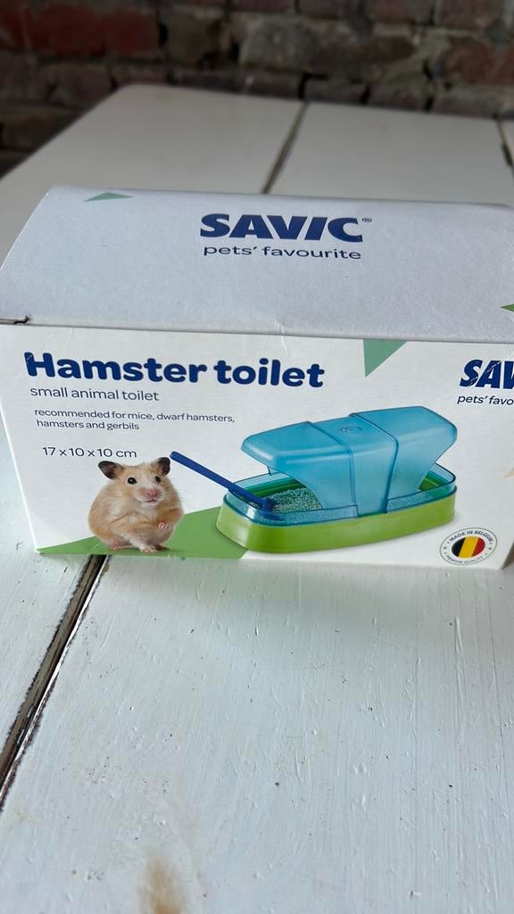 Hamstertoilet, Dieren en Toebehoren, Ophalen, Zo goed als nieuw