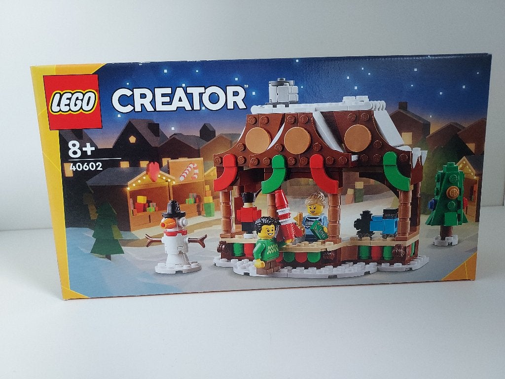 Lego 40602 Winterse marktkraam, Nieuw, Ophalen of Verzenden, Compleet, Lego