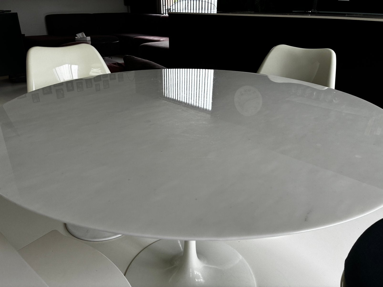 Saarinen tulip tafel 107 cm Knoll, Ophalen