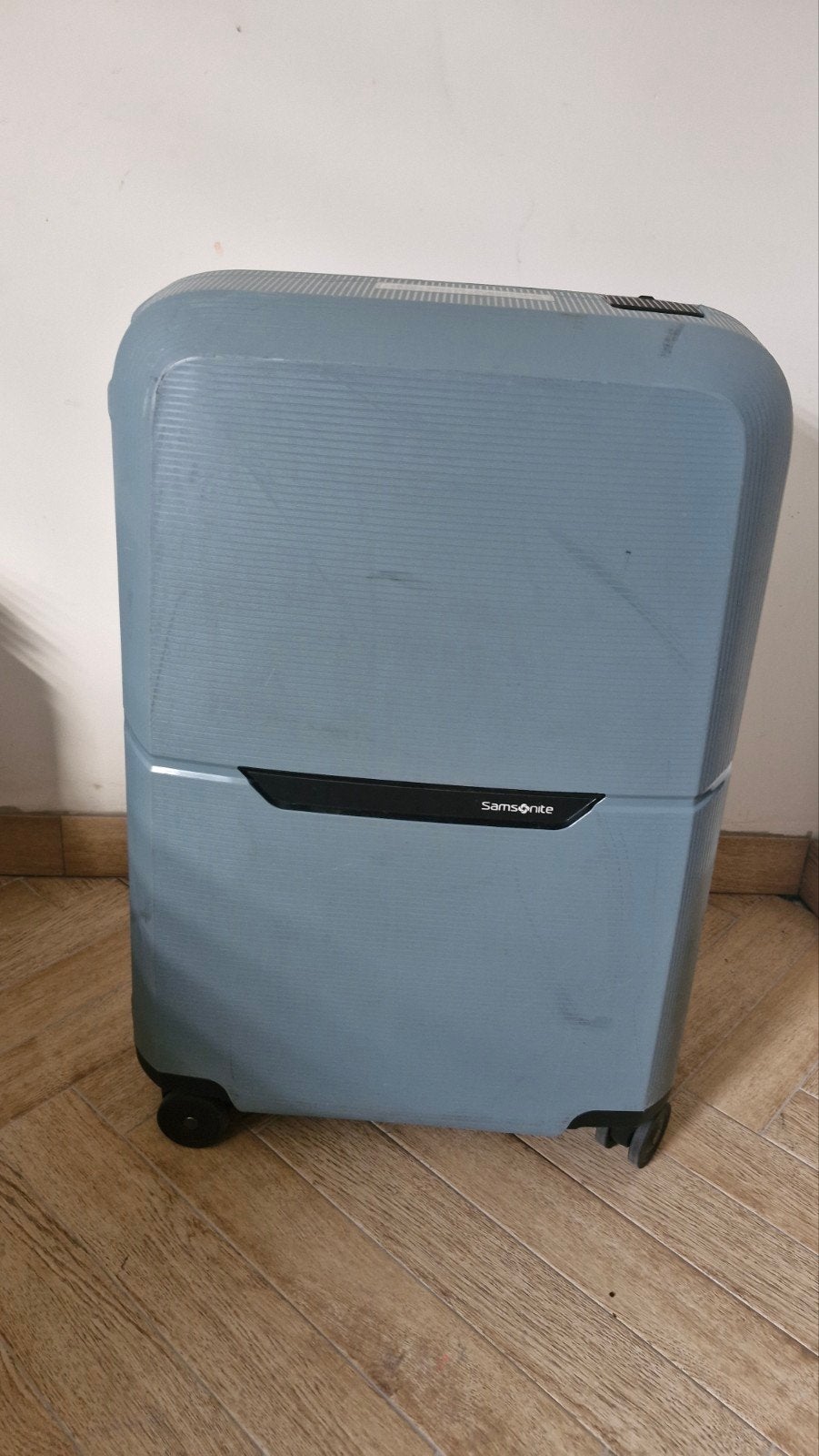 Samsonite Magnum Spinner 69/25 met bon en garantie, Uitschuifbare handgreep, Ophalen of Verzenden, Zo goed als nieuw, 60 tot 80 cm