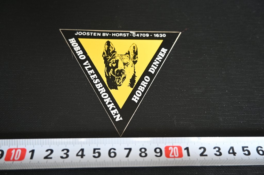 sticker Horst  Joosten BV HOBRO vleesbrokken / dinner, Ophalen, Zo goed als nieuw