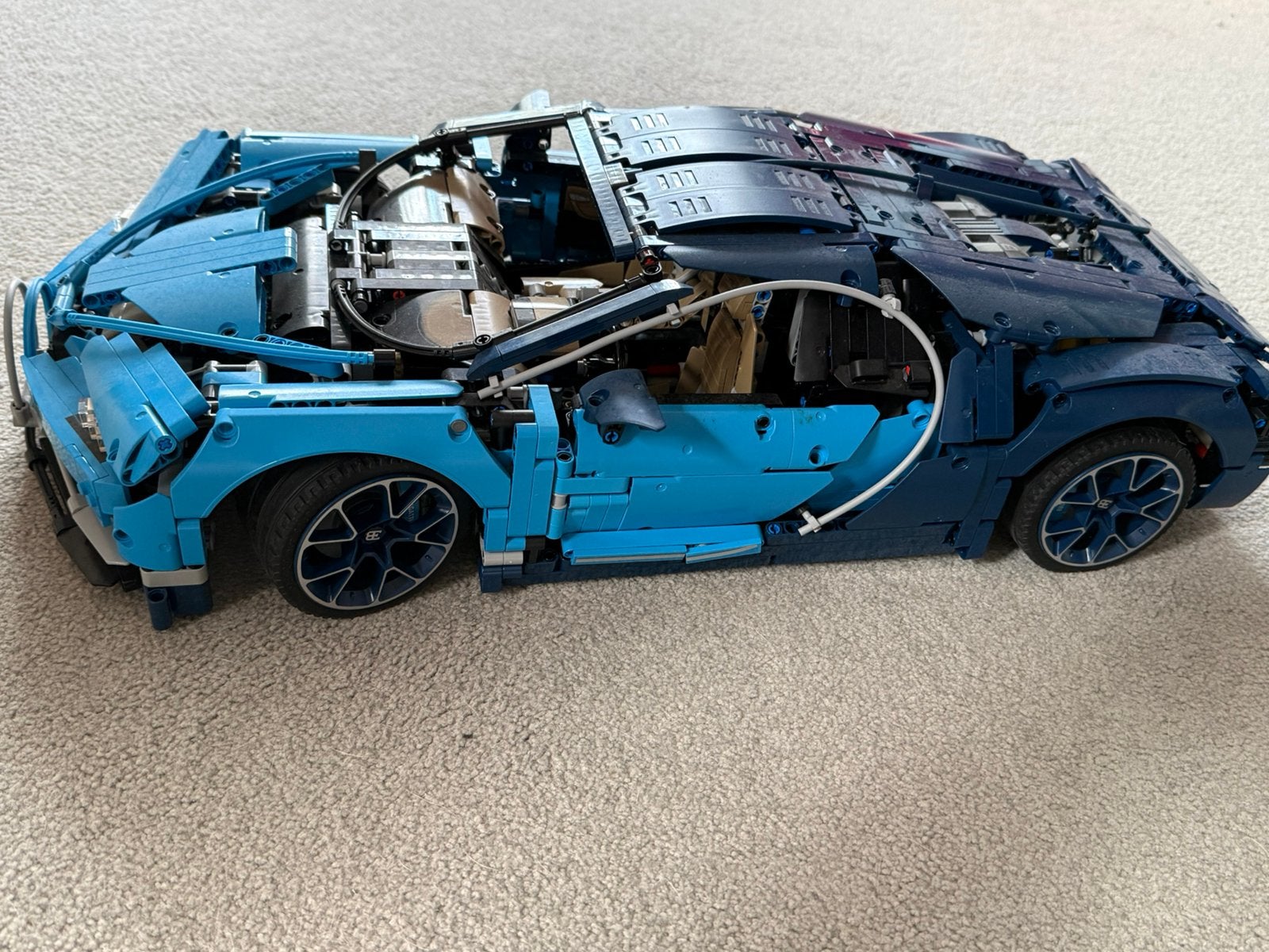 Lego Bugatti 42083, Ophalen, Lego, Zo goed als nieuw, Technic