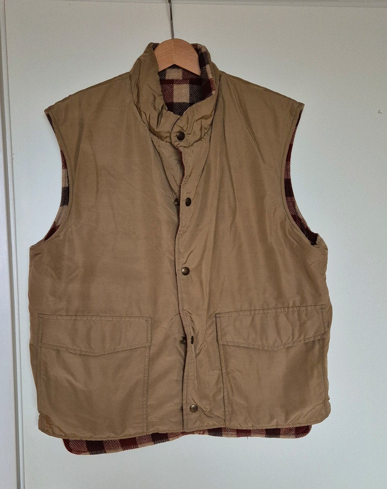Amper gedragen bodywarmer maat XXL. Okselmaat 57 cm, Ophalen of Verzenden, Zo goed als nieuw, Overige maten, Bruin