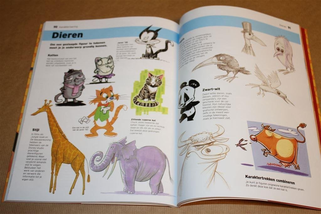 Cartoonfiguren tekenen. Creëer je eigen te gekke..., Boeken, Ophalen of Verzenden, Zo goed als nieuw, Tekenen en Schilderen