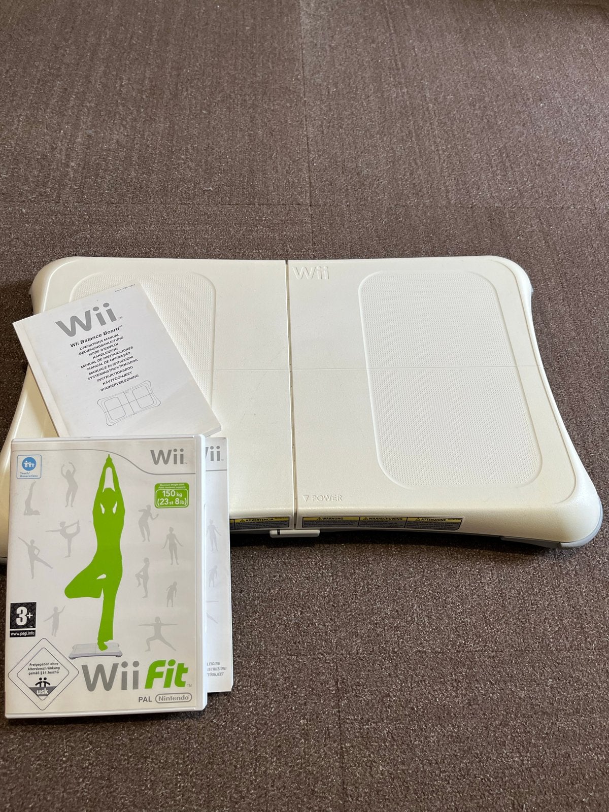 Wii Fit Balance Board met Wii Fit Game, Spelcomputers en Games, Games | Nintendo Wii, Gebruikt, 1 speler, Ophalen of Verzenden