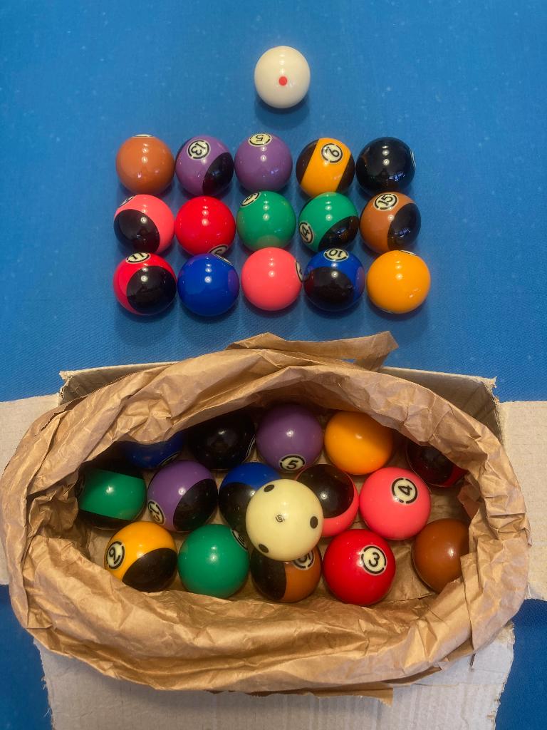 ARAMITH Tournament BLACK poolballenset, Ophalen, Gebruikt, Keu of Ballen