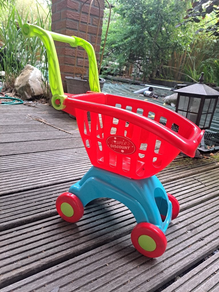 Speelgoed winkelwagen nieuw, Ophalen, Nieuw, Kunststof, Speelkeuken-accessoire