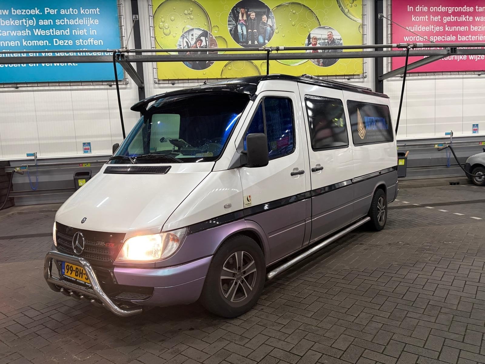 Mercedes-Benz Sprinter 2.7 316 CDI AUT 2003, Automaat, Achterwielaandrijving, 156 pk, 2800 kg