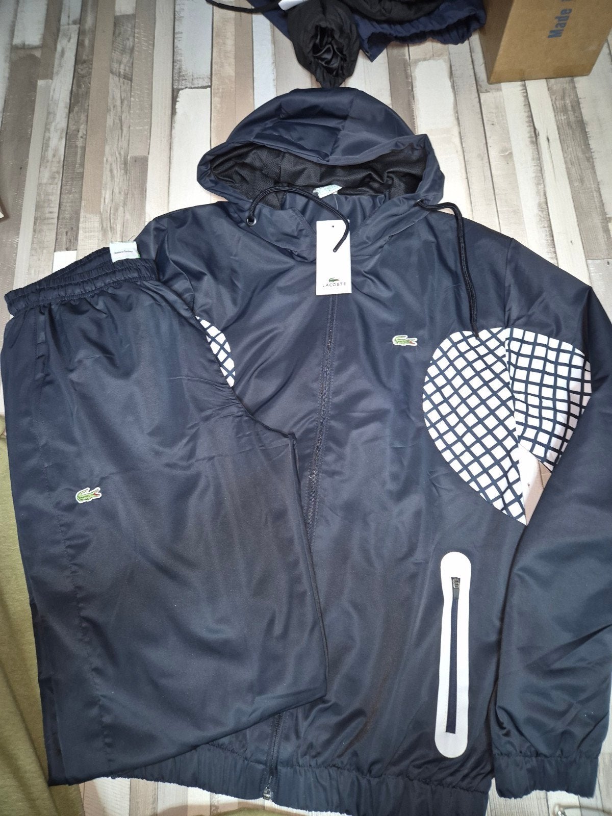 lacoste pak  nieuw. verschillende maten, Zwart, Nieuw, Overige maten, Ophalen of Verzenden
