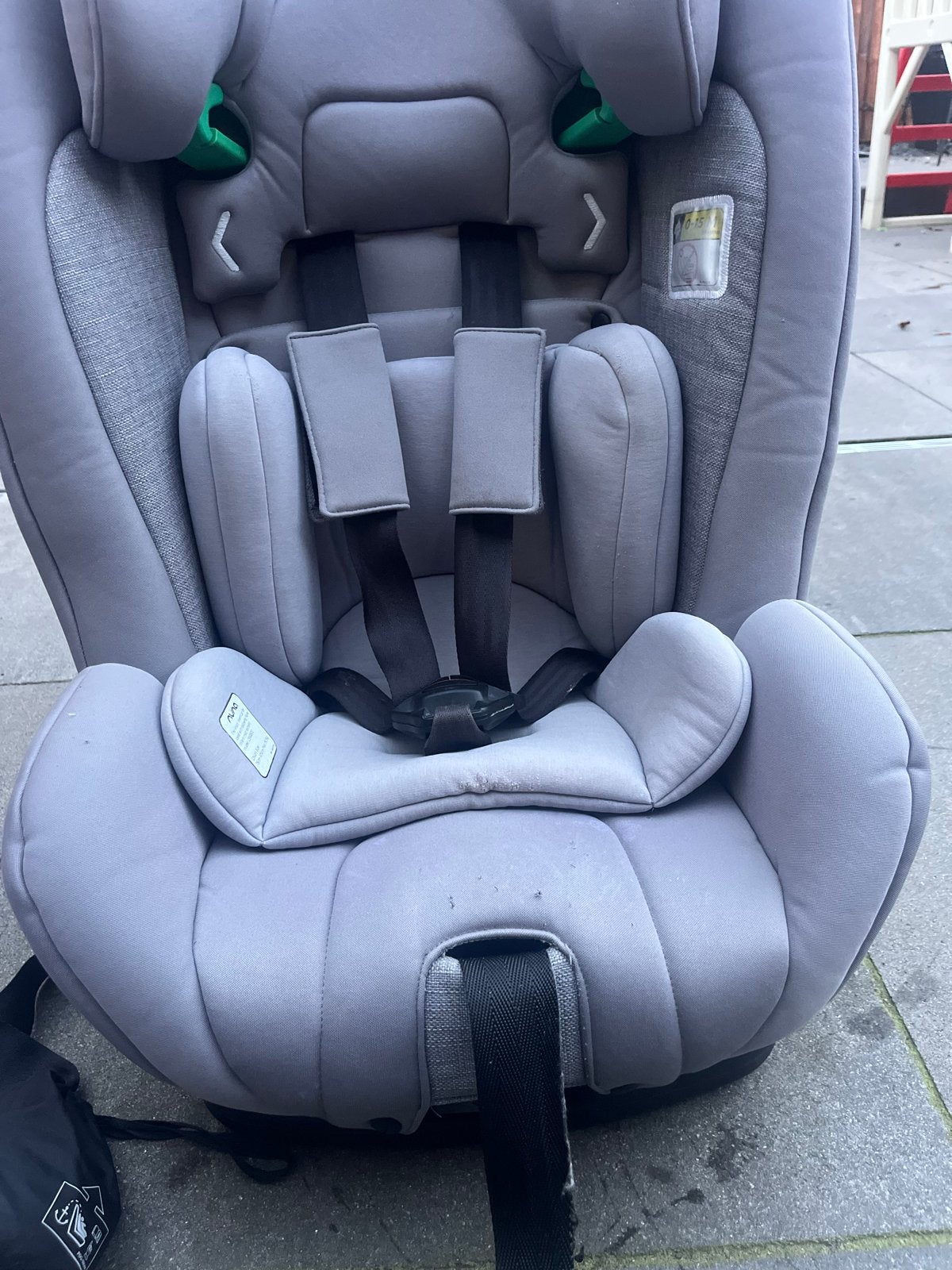 Nuna autostoel. Baby. Auto peuter, Gebruikt, 0 t/m 18 kg, Verstelbare rugleuning, Isofix