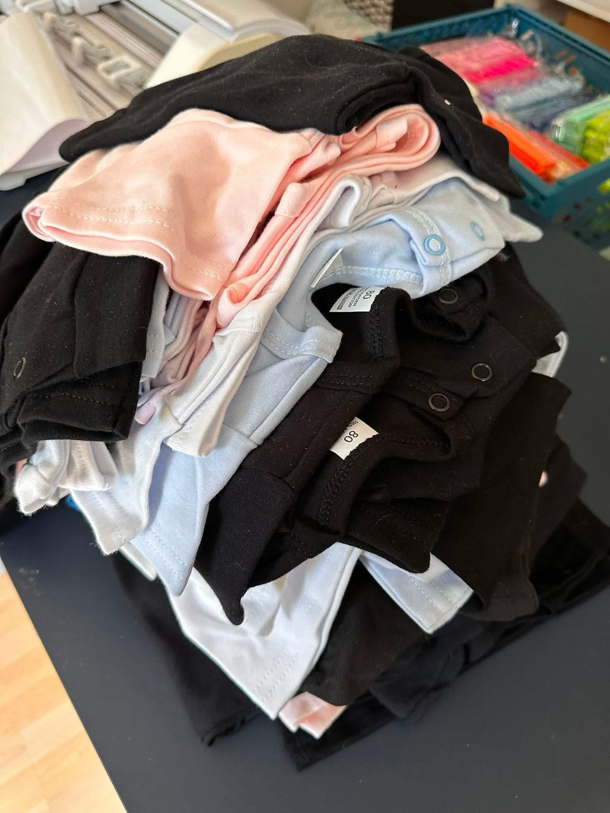40 Merkloze Shirtjes om te Bedrukken - Diverse Kleuren, Ophalen of Verzenden, Nieuw, Jongetje of Meisje