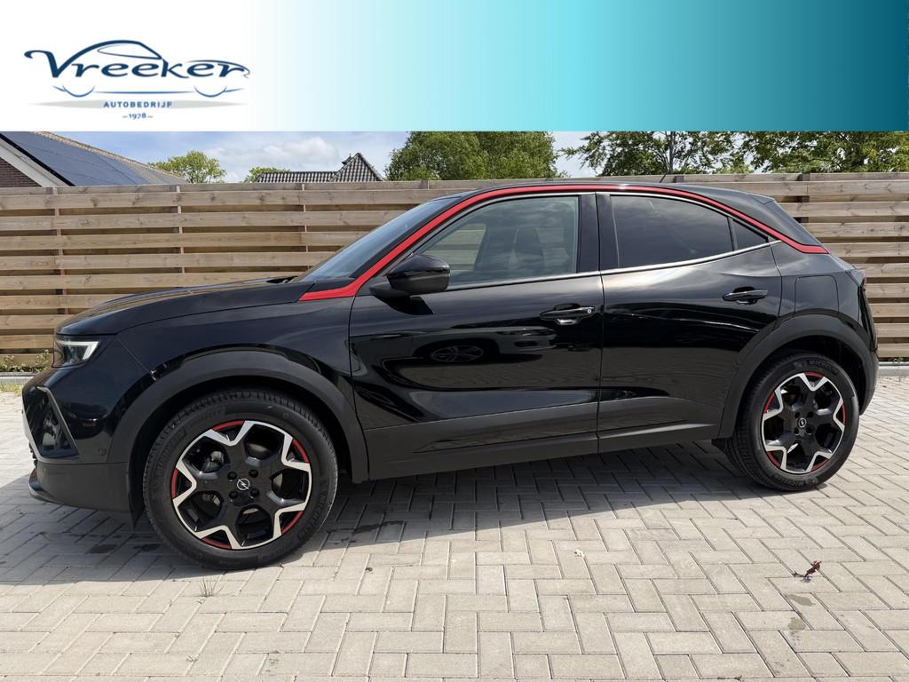 Opel Mokka 1.2 Turbo GS Line Automaat l Nav l camera, Gebruikt, Euro 6, 1199 cc, Zwart