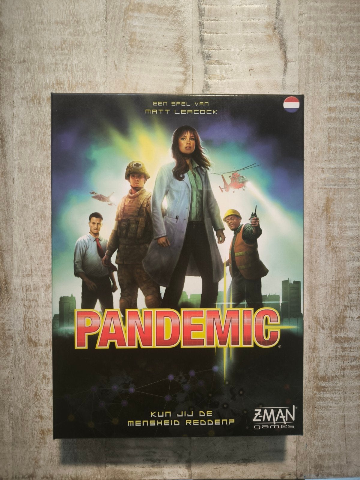 Pandemic Bordspel, Drie of vier spelers, Ophalen of Verzenden, Zo goed als nieuw, Z-Man Games