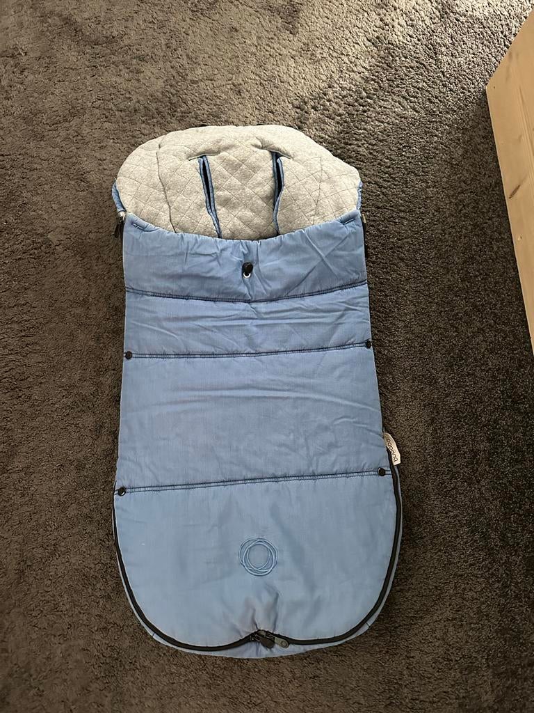 Bugaboo Voetenzak - Blauw/Grijs, Kinderen en Baby's, Kinderwagens en Combinaties, Ophalen, Gebruikt, Bugaboo