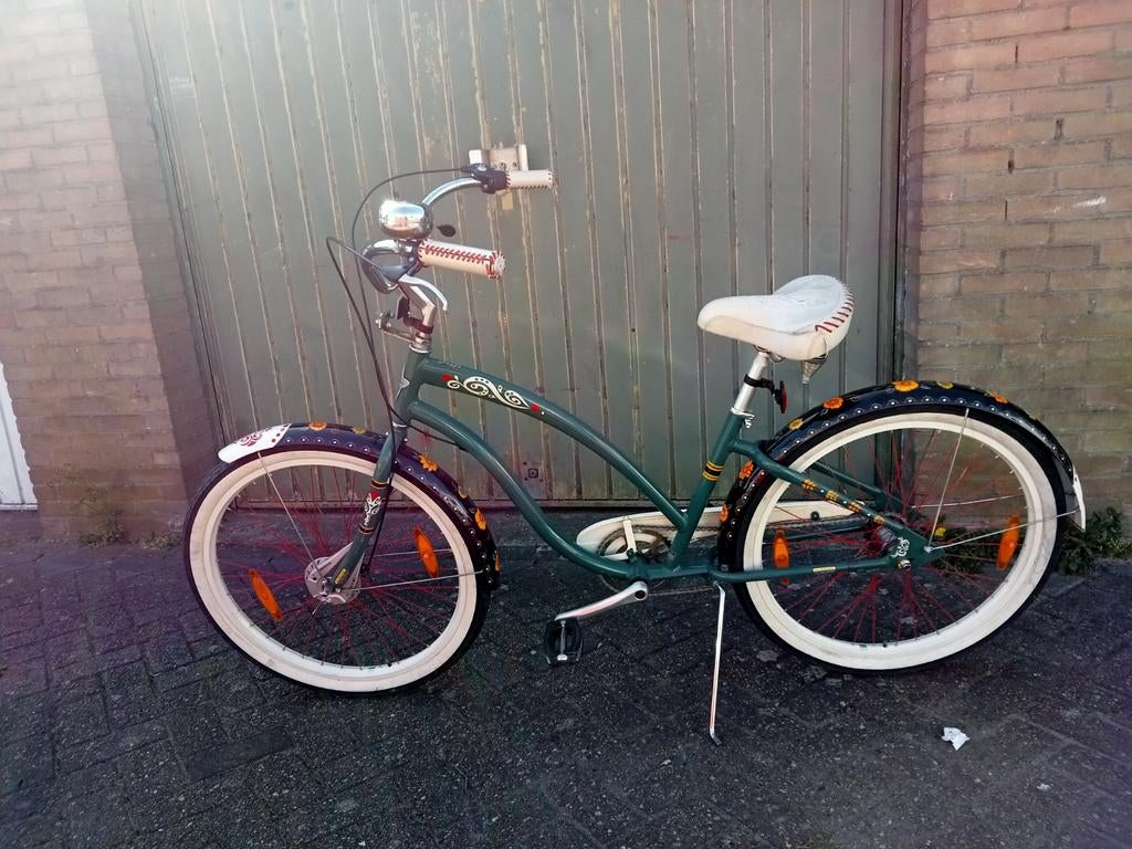 Electra Glide Superbike - Unieke Cruiser Fiets, Fietsen en Brommers, Fietsen | Dames | Damesfietsen, Overige merken, Terugtraprem