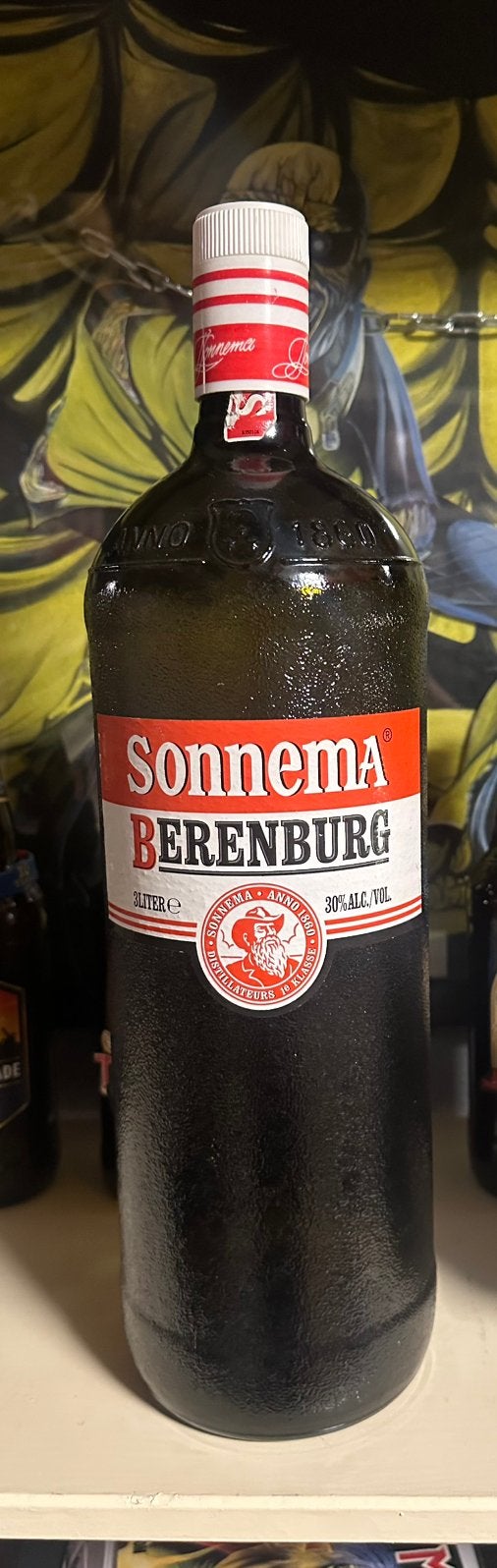 Sonnema 3 liter fles (LEEG). mancave kroeg cafe., Verzamelen, Ophalen of Verzenden, Gebruikt
