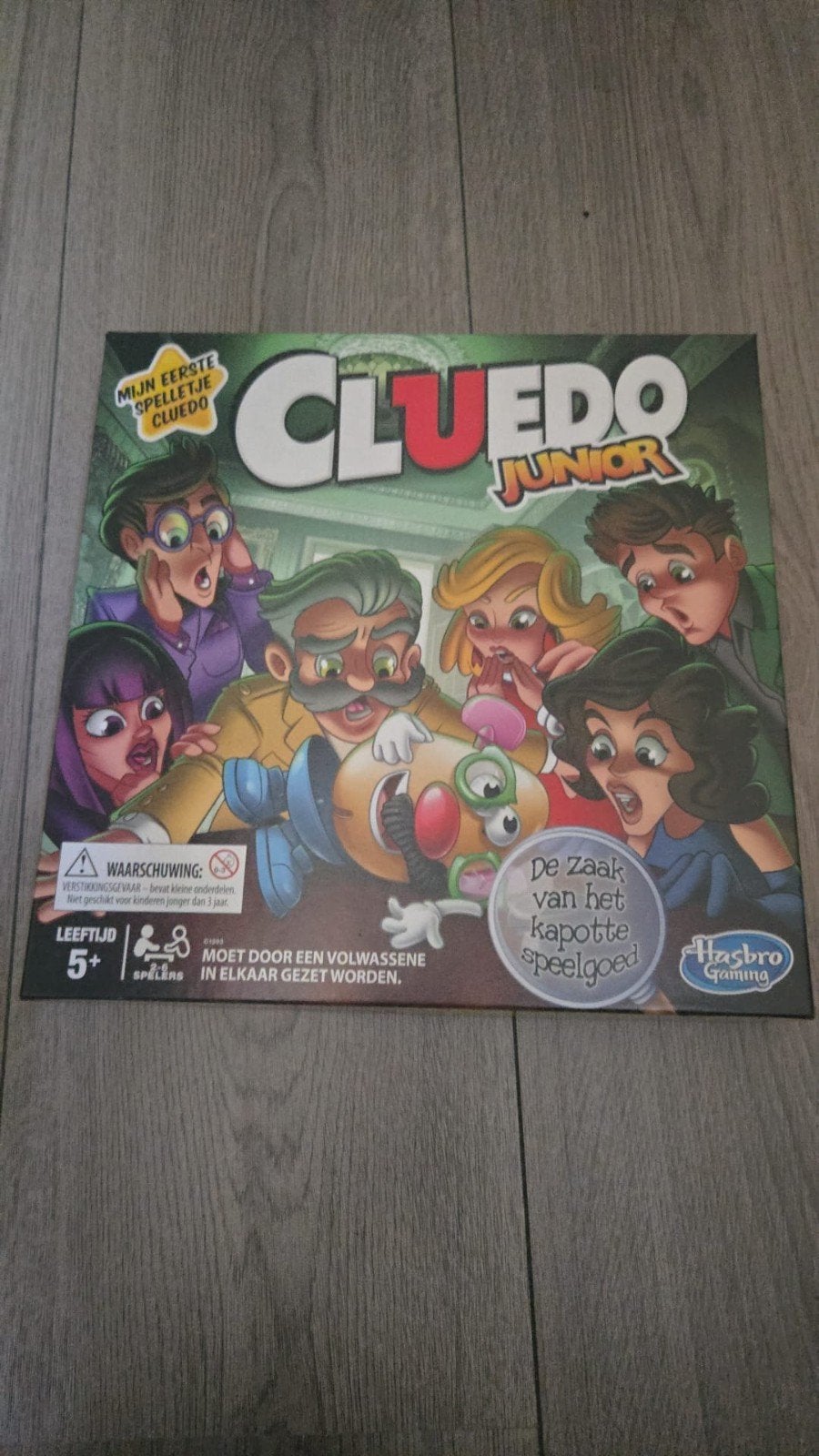 Cluedo Junior - De zaak van het kapotte speelgoed | Compleet, Ophalen, Zo goed als nieuw