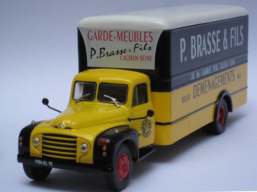 Citroen Type 55 verhuiswagen P. Brasse & fils Altaya 1:43, Ophalen of Verzenden, Nieuw, Bus of Vrachtwagen, Overige merken