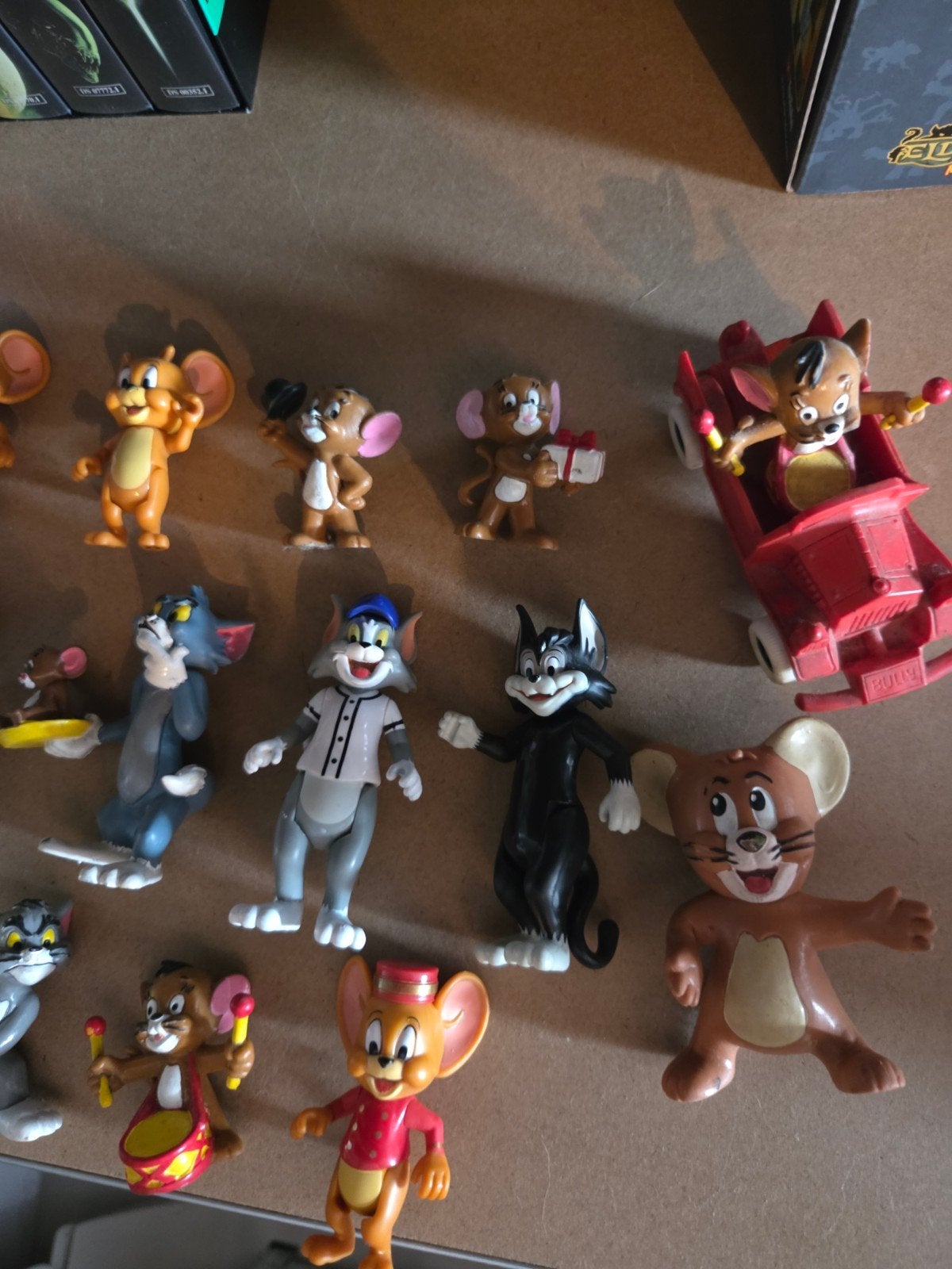 15x poppetjes - Tom en Jerry, Ophalen of Verzenden, Zo goed als nieuw, Beeldje of Figuurtje