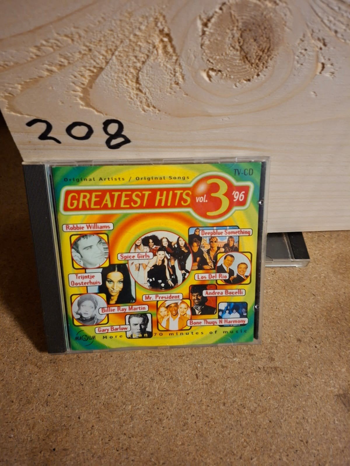 Greatest Hits Vol. 3 '96 TV-CD met Robbie Williams, Spice G, Gebruikt, Pop, Ophalen of Verzenden, Verzamelalbum