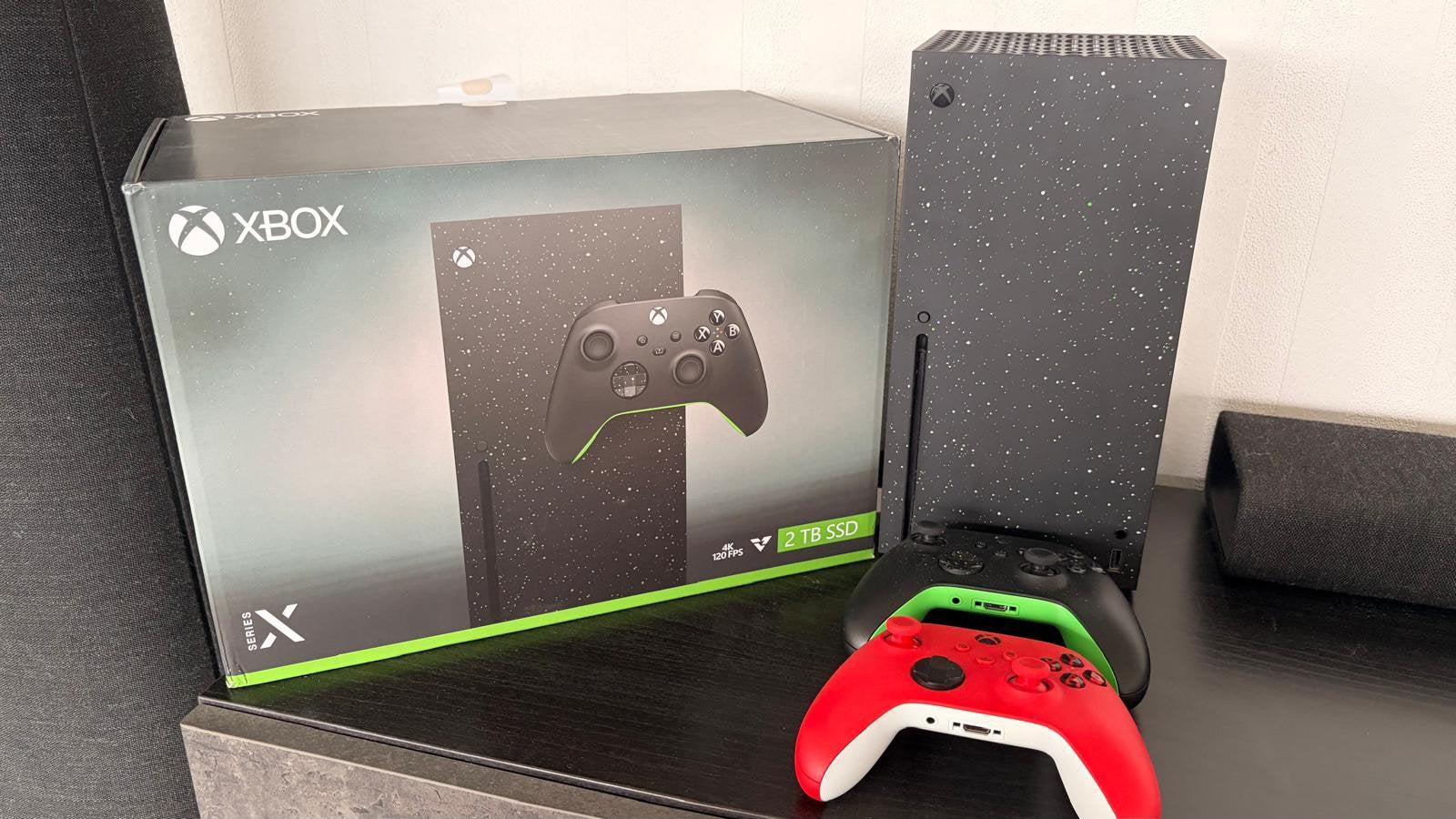 Xbox Series X - 2 TB Galaxy Black Limited Edition, Ophalen, Zo goed als nieuw