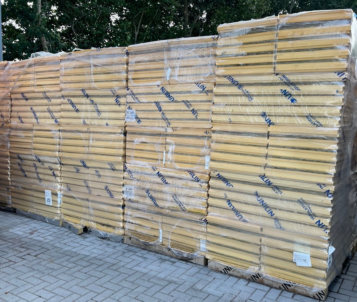 4 pallets utherm wall l flex 80x25 isolatie, Nieuw, Ophalen of Verzenden, Hardschuim (Pir), 15 m² of meer