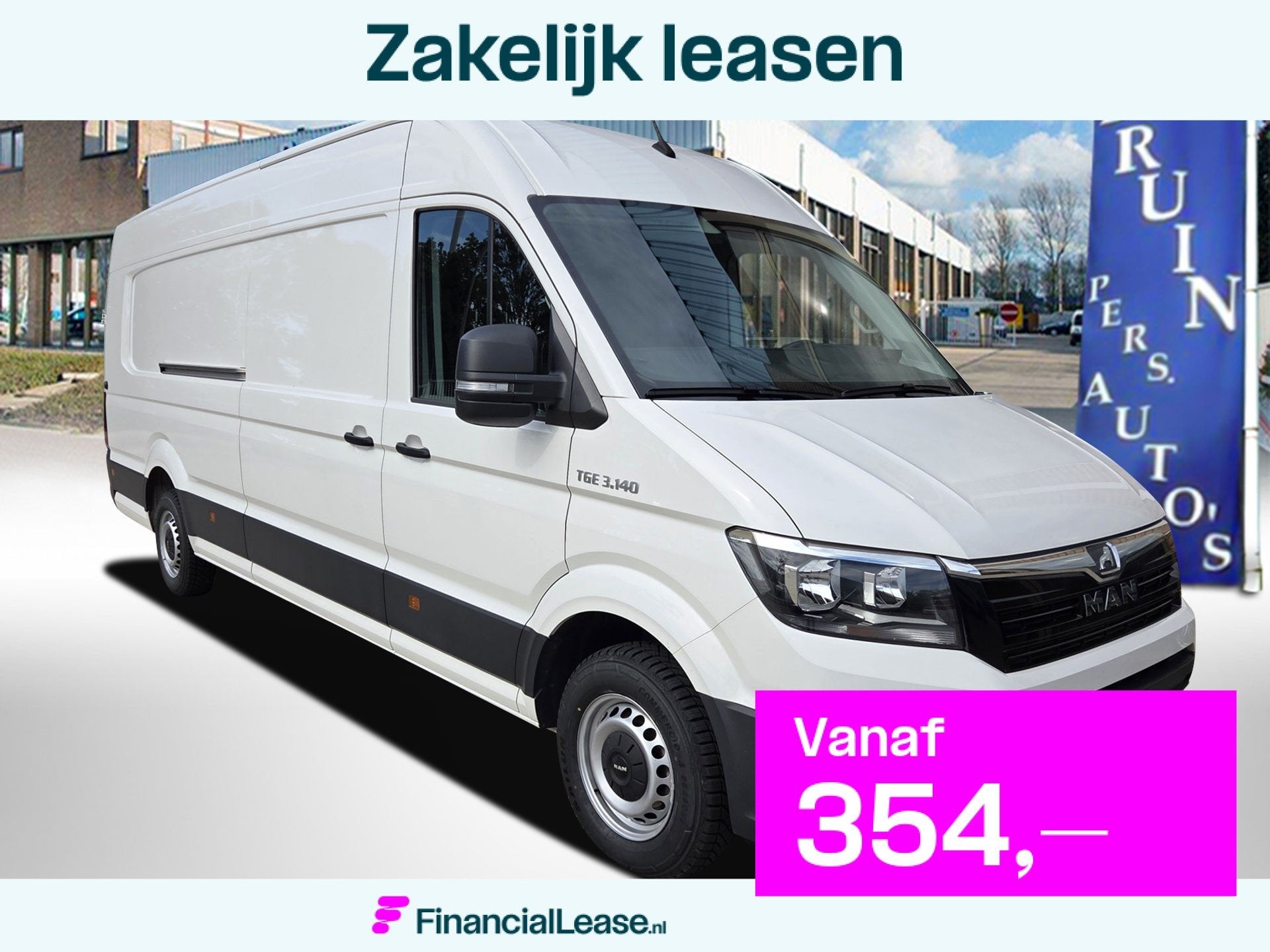 Volkswagen Crafter / MAN Tge Extra Lang L5 Hoog HD 140Pk / 1, Voorwielaandrijving, Stof, Gebruikt, 4 cilinders