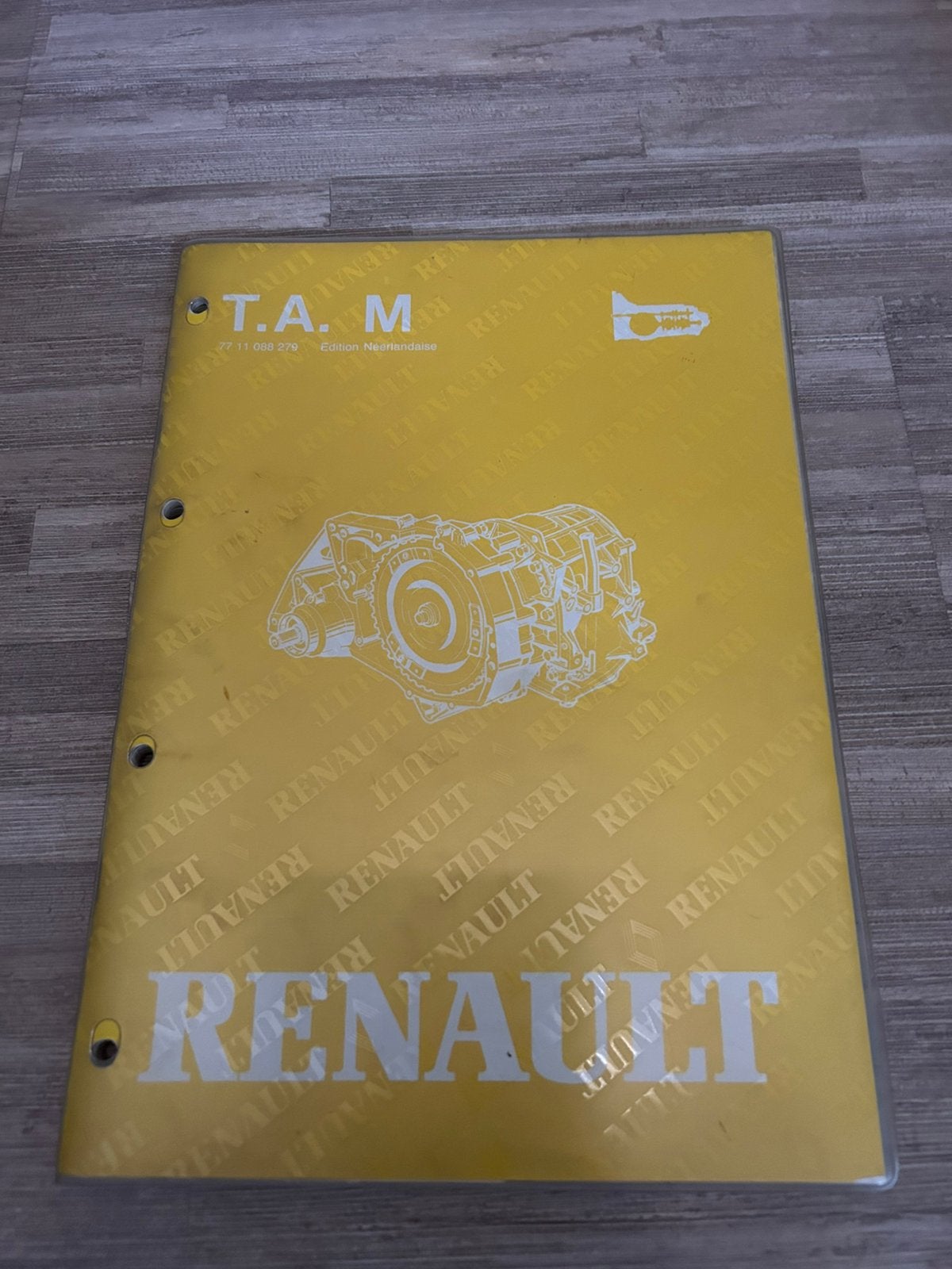 Werkplaatshandboek Renault automaat 7711088279, Ophalen of Verzenden