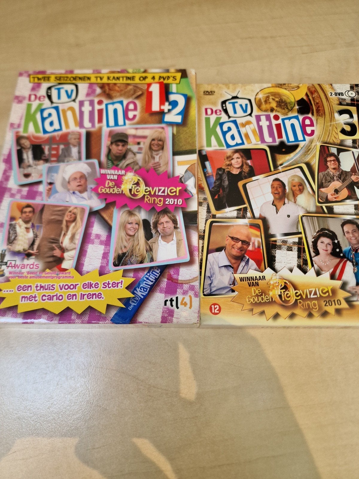 De TV Kantine Seizoen 1, 2 & 3 DVD Boxset, Cd's en Dvd's, Zo goed als nieuw, Komedie, Vanaf 12 jaar, Nederlands