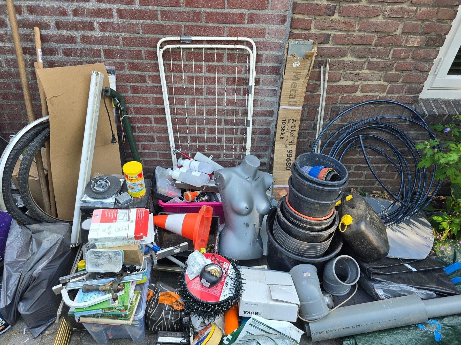 rommelmarktspullen, Ophalen, Gebruikt