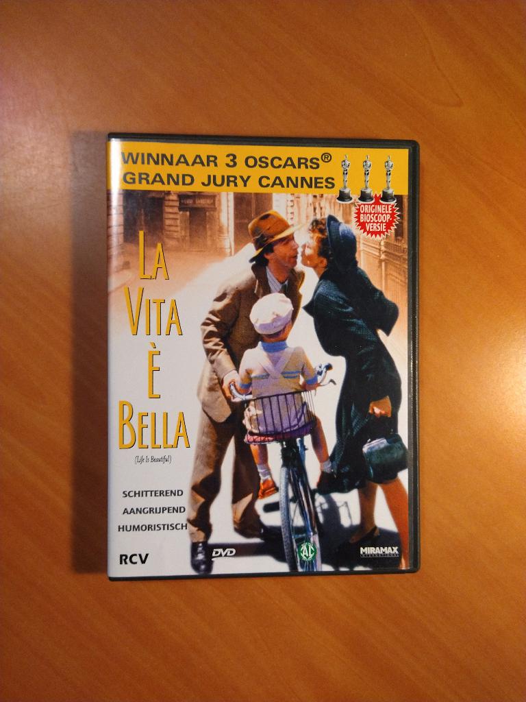 DVD La Vita E Bella, Cd's en Dvd's, Dvd's | Drama, Zo goed als nieuw, Alle leeftijden, Ophalen of Verzenden