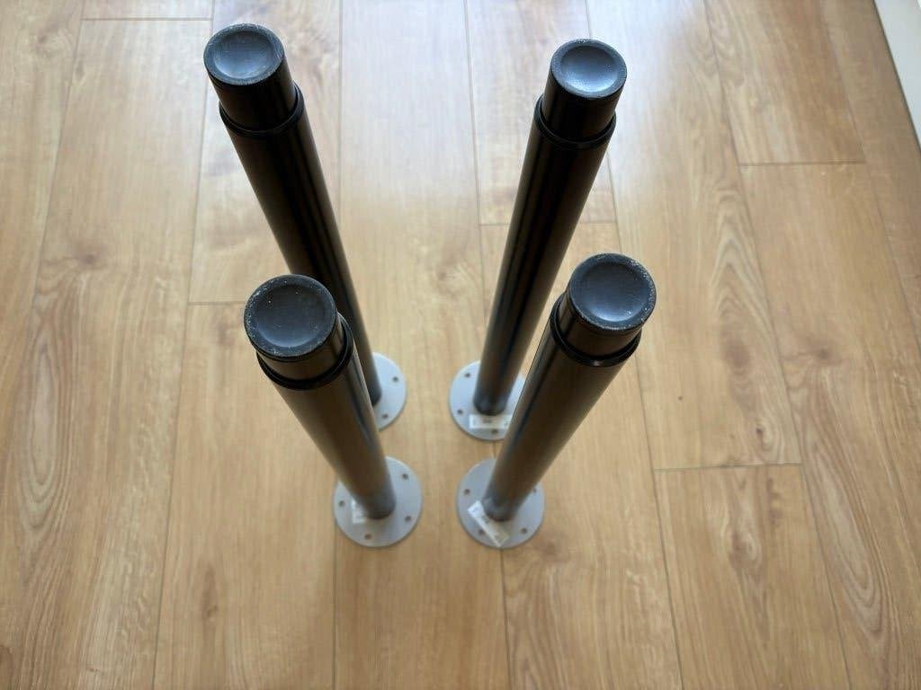 Tafelpoten | Verstelbaar | Ikea Olov, Ophalen, Tafelpoot, 50 tot 100 cm, Zwart
