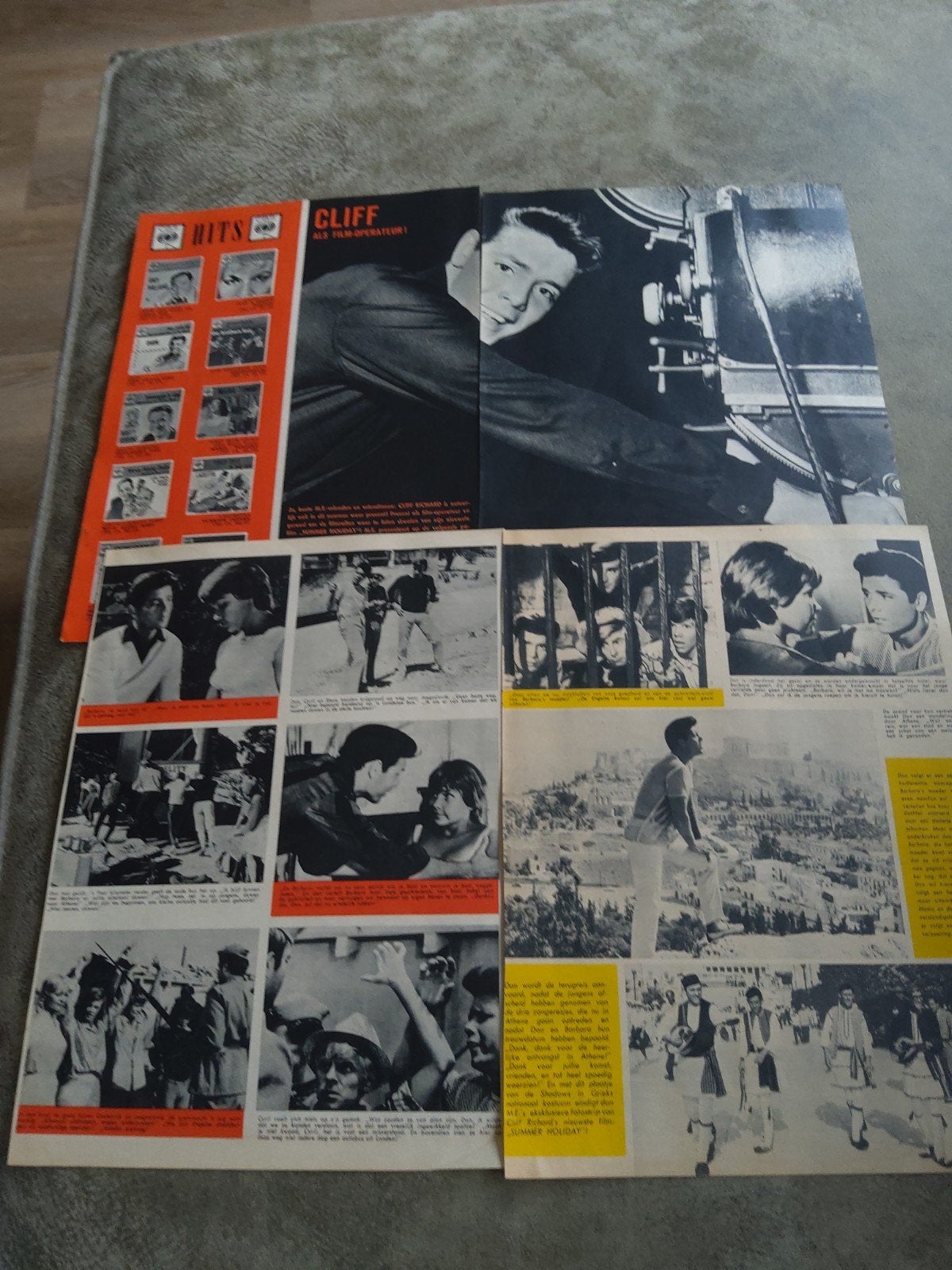 Cliff Richard:  muziek expres juni 1963, Verzamelen, Ophalen of Verzenden, Boek, Tijdschrift of Artikel