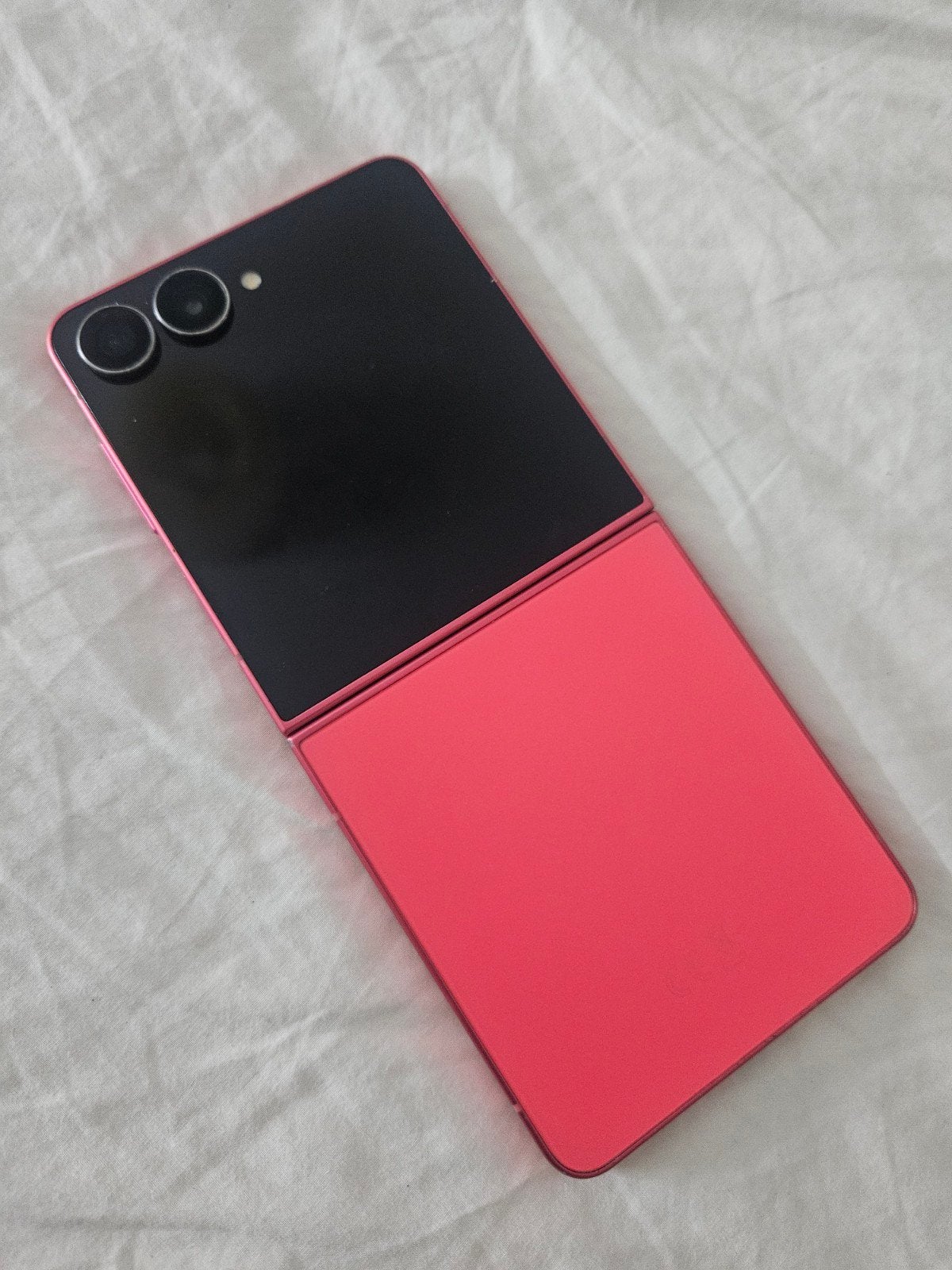 Samsung Galaxy Z Flip - 1 jaar oud, met garantie, Roze