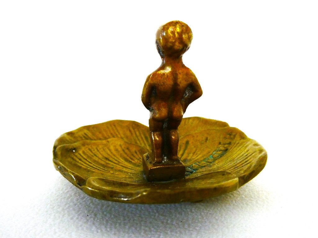 Vide poche / schaaltje Manneken Pis Brussel België brons, Ophalen of Verzenden, Brons