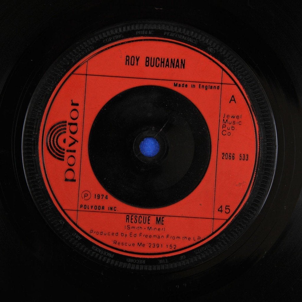 Roy Buchanan RESCUE ME rock boogie blues HIT 1974, Cd's en Dvd's, Verzenden, Zo goed als nieuw, 7 inch, Rock en Metal