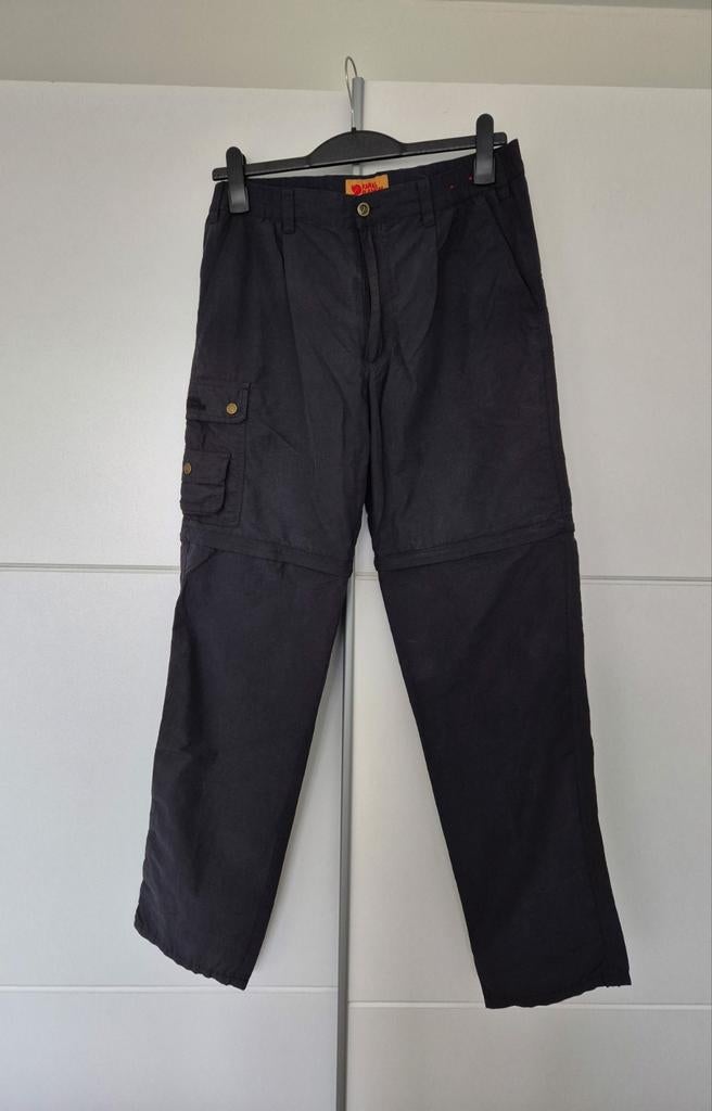 Fjallraven afritsbroek, donkerblauw, maat 48, Ophalen of Verzenden