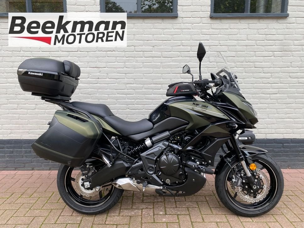KAWASAKI VERSYS 650 GRAND TOURER (bj 2020) 13.316 km KHAKI G, Motoren, 2 cilinders, Motorrijbewijs A, Bedrijf, Onbekend