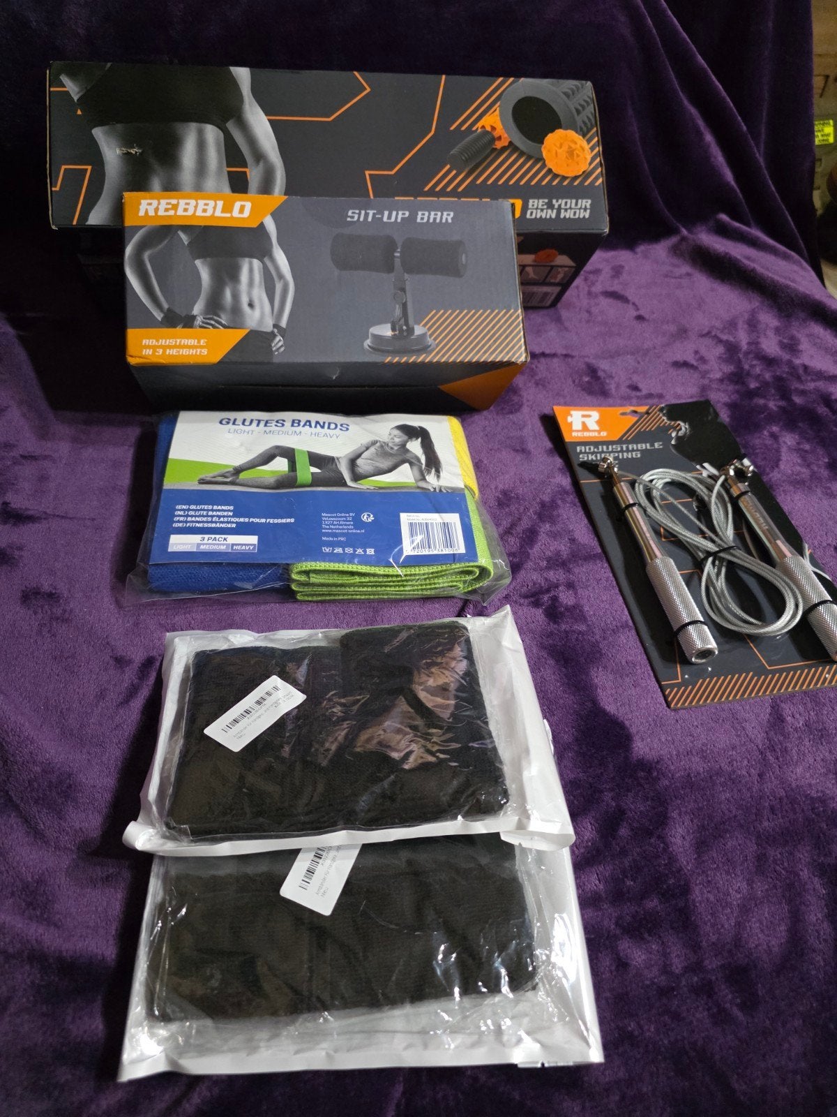 Compleet Fitness Pakket - Nieuw en Ongebruikt, Sport en Fitness, Fitnessmaterialen, Ophalen of Verzenden, Nieuw, Weerstandband