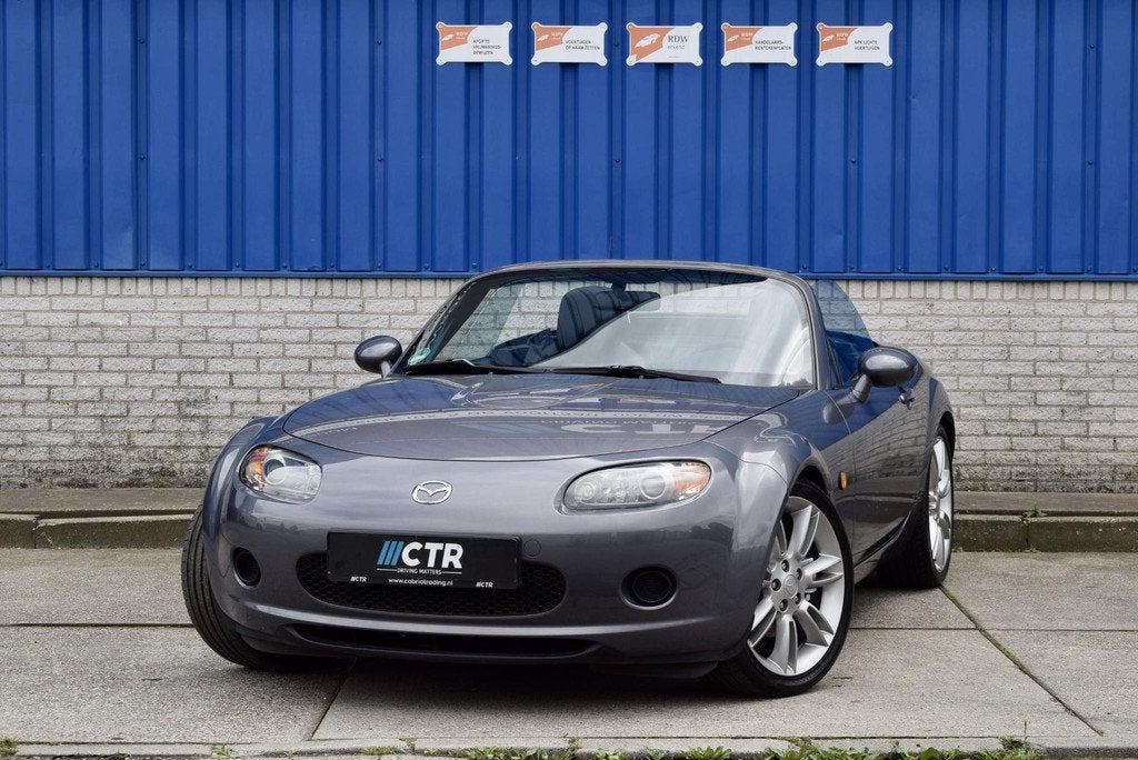 Mazda MX-5 1.8 Exclusive, Auto's, Achterwielaandrijving, Gebruikt, Zwart, 4 cilinders