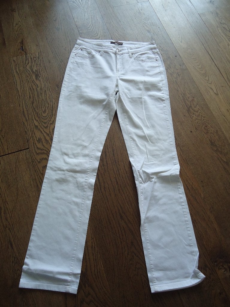 Witte Cambio jeans maat 40, Maat 38/40 (M), Cambio, Wit, Ophalen of Verzenden