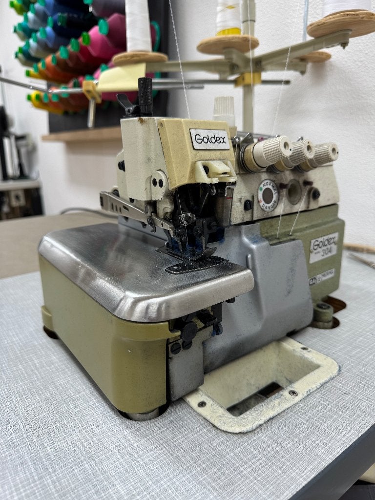 Goldex 304 Industriële Lockmachine - Gebruikt, Gebruikt, Lockmachine, Industrieel, Ophalen