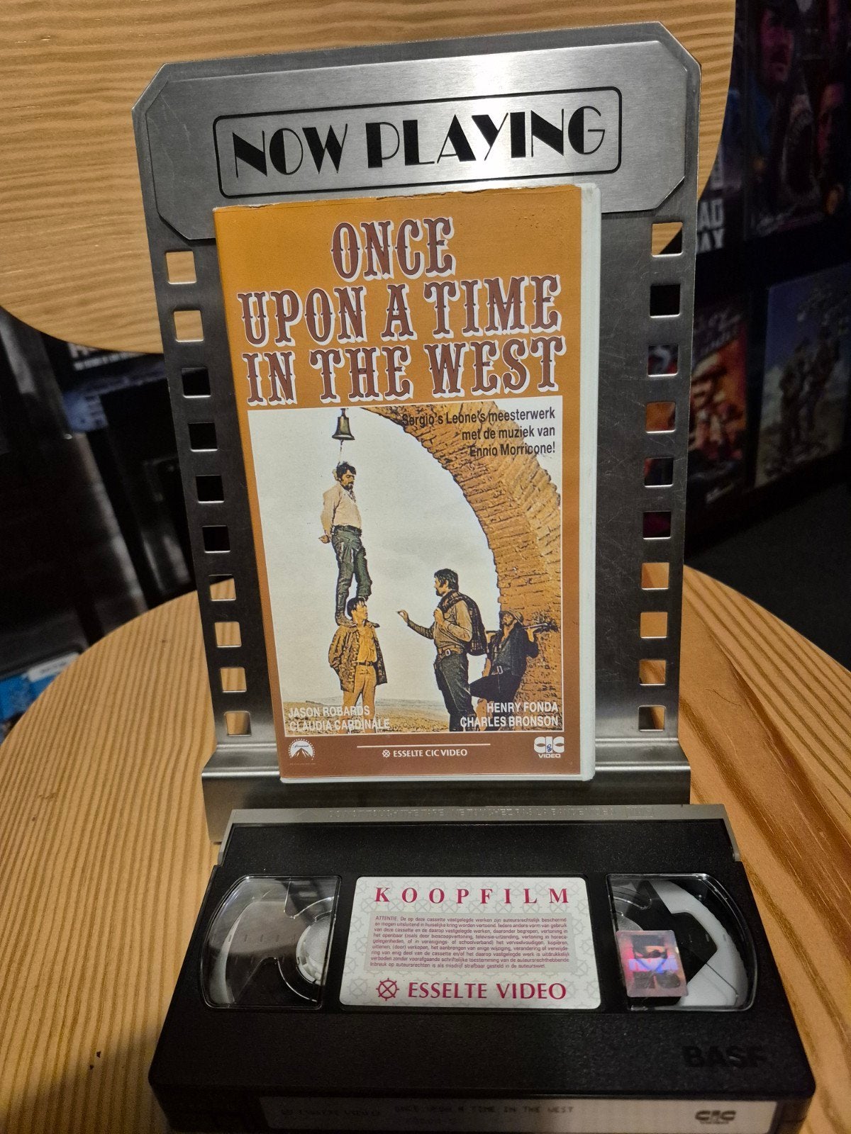 VHS: Once Upon a Time in the West (NL ondertiteld), Nederlands ondertiteld, Gebruikt, Ophalen of Verzenden, Western